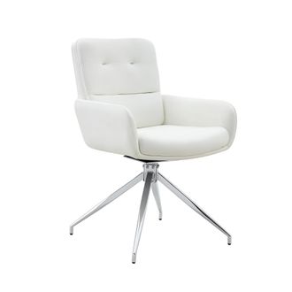 STILVORA Stilvora Sedia Da Ufficio Ergonomica Con Poggiapiedi E Supporto Lombare Ad Aria, Pelle, Nero