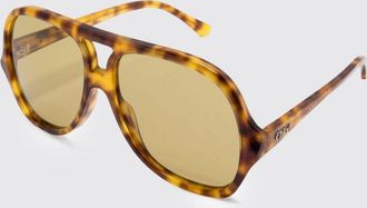 Chlo&eacute; Occhiali da sole aviator in acetato con forma a goccia e doppio ponte