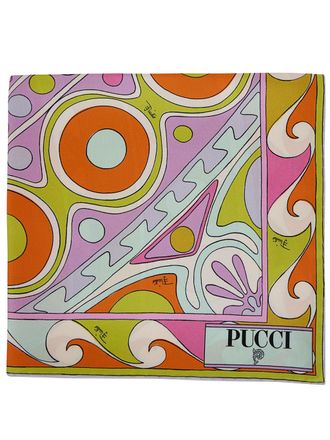 Emilio Pucci Foulard 90X90 Silk Twill