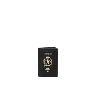Balenciaga Wallets & Cardholders, male, Black, Size: ONE SIZE Passport Holder