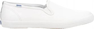 Keds Womens Champion Slip On In White Leather