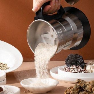 OEM Molinillo Multifuncional: Molinillo De Granos, De Acero Inoxidable, Dise&ntilde;o Seguro Con Tapa Que Se Abre Y Funci&oacute;n De Parada, Granos, Especias
