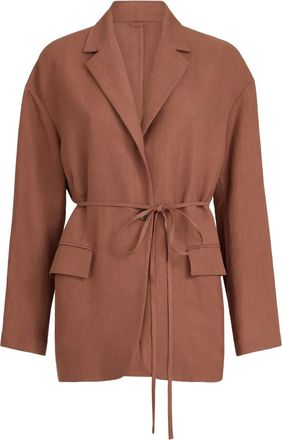 Brunello Cucinelli Blazer verfraaid met monili kralen - Oranje