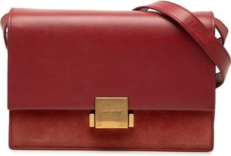 Saint Laurent Pre-owned Saint Laurent Medium Calfskin and Suede Bellechasse Bag Ladies 2YP7YF11A36SR366