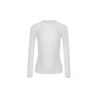 Elisabetta Franchi Mujer, Jerseys, Blanco, Talla: L