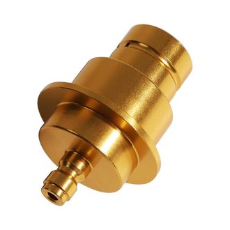 OEM Adaptador Directo De Aluminio Para M&aacute;quinas De Agua Con Gas - Dorado