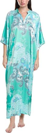 Natori Flourish Printed Satin Night Gown