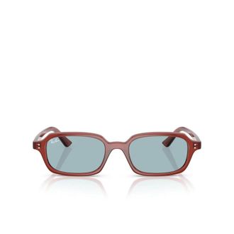 Ray-Ban Stijlvolle zonnebril 4455 model - unisex - Zonnebrillen - Rood - 49 MM - Accessoires