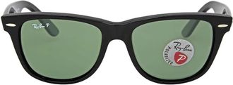 Ray-Ban Original Wayfarer Classic Polarized Green Classic G-15 Unisex Sunglasses RB2140 901/58 54