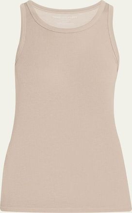 Majestic Filatures Lyocell Cotton Baby Rib Knit Tank