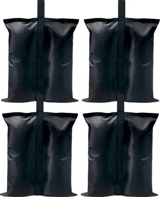 OEM Juego De 4 Bolsas De Peso Para Cualquier Tienda De Campa&ntilde;a, Cenador (apto Para Patas De 15 Mm A 50 Mm) Y Refugio De Camping, Sombrilla Deportiva, Cama