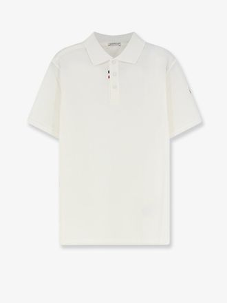 Moncler Polo in piquet di cotone - MONCLER - gender_Man