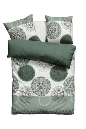 My Home Bettwäsche »Tesso in Gr. 135x200, 155x220 oder 200x200 cm« 2 tlg. Bettwäsche mit Ornamenten und in verschiedenen Qualitäten