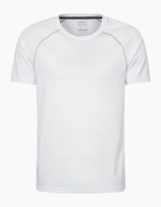 Mountain Warehouse Mens Mountain Warehouse Mens Endurance IsoCool T-Shirt - White - Size: 44
