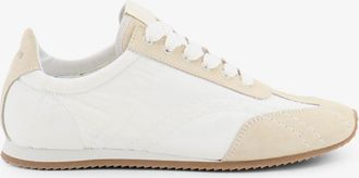 Toteme Sneakers in nylon e suede con dettaglio impunture all-over - TOTEME - gender_Woman