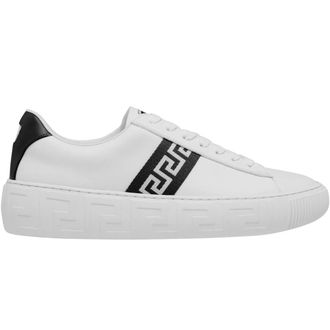 Versace Greca-logo witte sneakers