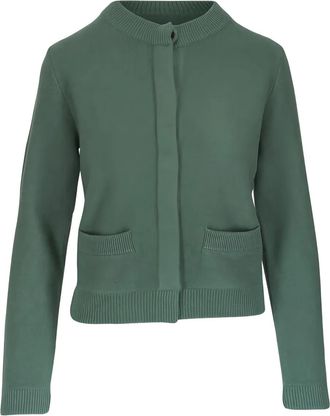 Vince Cardigan in cashmere - Verde