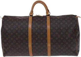 Louis Vuitton Pre-owned Weekend Bags, female, Brown, Size: ONE SIZE Pre-owned Keepall Travel Bag