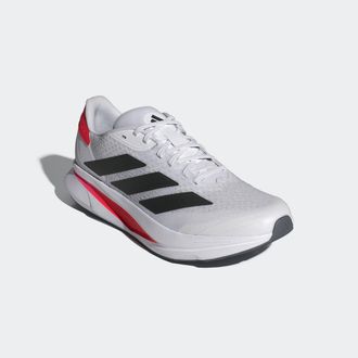 adidas Laufschuh ADIDAS PERFORMANCE DURAMO SL 2, Herren, Gr. 46, bunt (cloud wei&szlig;, core schwarz, lucid rot), Synthetik, Textil, Schuhe Laufschuh