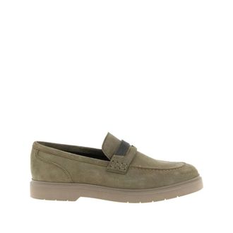 Brunello Cucinelli Schoenen, Dames, Beige, 36 EU, Su&egrave;de, Su&egrave;de Penny Loafer met Monili