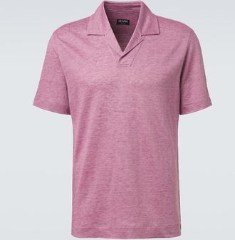 Ermenegildo Zegna Polo in lino