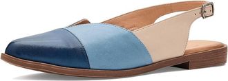 Miz Mooz Florie Sling Back Flats Womens Flat Shoes Denim : EU 42 (US Womens 10.5-11) B - Medium, Leather