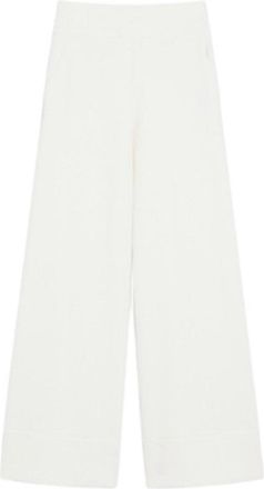 Max Mara Flared Trousers In Technical Jersey
