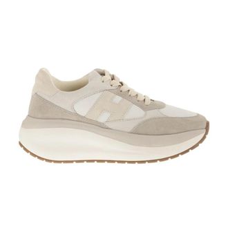Hogan H714 Sneakers - Dames - Sneakers - Beige - 38 EU - Leer - Schoenen
