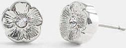 Coach Tea Rose Stud Earrings