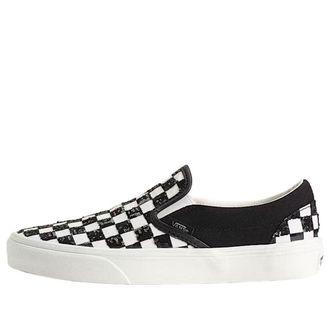 Vans Classic Slip-On Checkerboard White Black VN000D6Y705