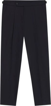 HUGO BOSS C-Perino-PL-DTL-254 - Heren - Nette broeken - Blauw - XL - Katoen - Broeken