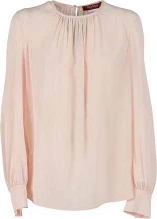 Max Mara Camicia Colmo - Dames - Blouses - Roze - L - Overhemden