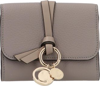 Chlo&eacute; Grey Signature Wallet