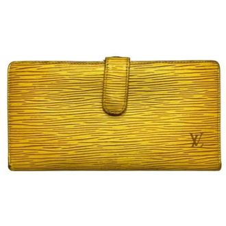 Louis Vuitton Pre-owned Epi Long Wallet - - Pre-owned - Donna - Giallo - ONE SIZE
