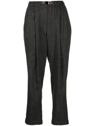 Brunello Cucinelli straight-leg tailored trousers - Grey