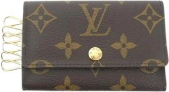 Louis Vuitton Pre-owned Accessories, female, Brown, Size: ONE SIZE Pre-owned Monogram Keycase