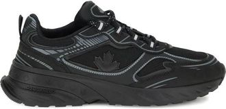 Dsquared2 Sprinter Sneakers - Heren - Sneakers - Zwart - 42 EU - Leer - Schoenen