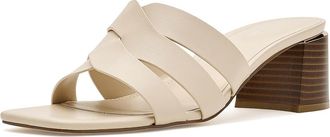 Calvin Klein Vivianna Womens Sandals Ivory : 7.5 M, Synthetic