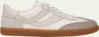 Vince Oasis Mixed Leather Retro Sneakers