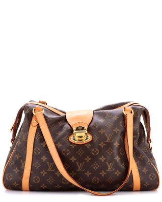 Louis Vuitton Brown Monogram Canvas Stresa Gm (Authentic Pre-Loved)