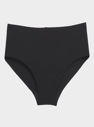 Miiyu Womens Laser-cut high-waist cheeky panty Recycled nylon