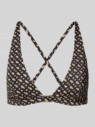HUGO BOSS Bikini-Oberteil mit verstellbaren Tr&auml;gern in Black, Gr&ouml;&szlig;e XS