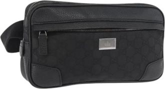 Gucci Pre-owned Belt Bags, female, Black, Size: ONE SIZE Pre-owned Vintage Waist Bag