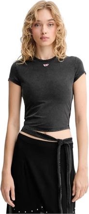 Diesel T-shirts - Dames - T-shirts - Zwart - XS - Tops