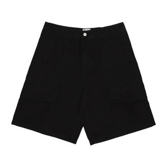 Arte Canvas Cargo Shorts - Heren - Korte broeken - Zwart - Maat: W36 Katoen