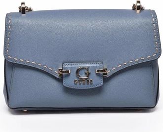 Guess Nastra Schoudertas - Dames - Schoudertassen - Blauw - ONE Size - Tassen