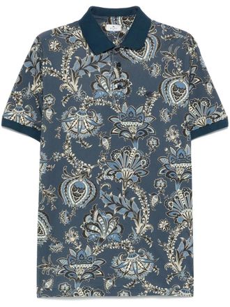 Etro Polo Shirt With Paisley Print