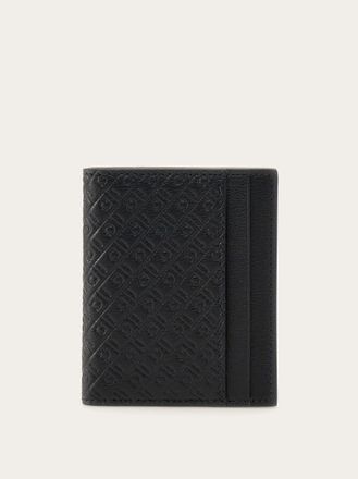 Ferragamo Men Ferragamo Monogram credit card holder Black