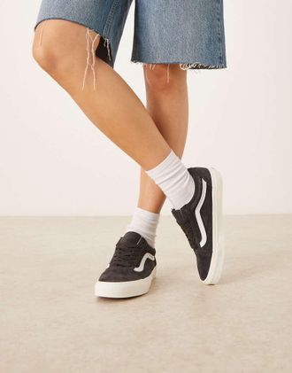 Vans Old Skool Pig - Sneakers in camoscio marrone scuro