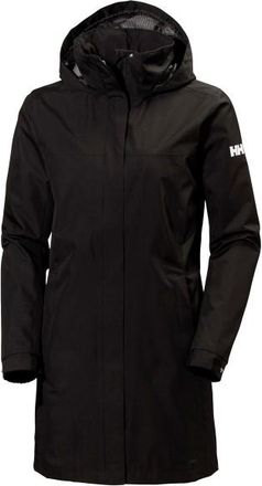 Helly Hansen Aden Long Jacket Regenjacke f&uuml;r Damen | schwarz